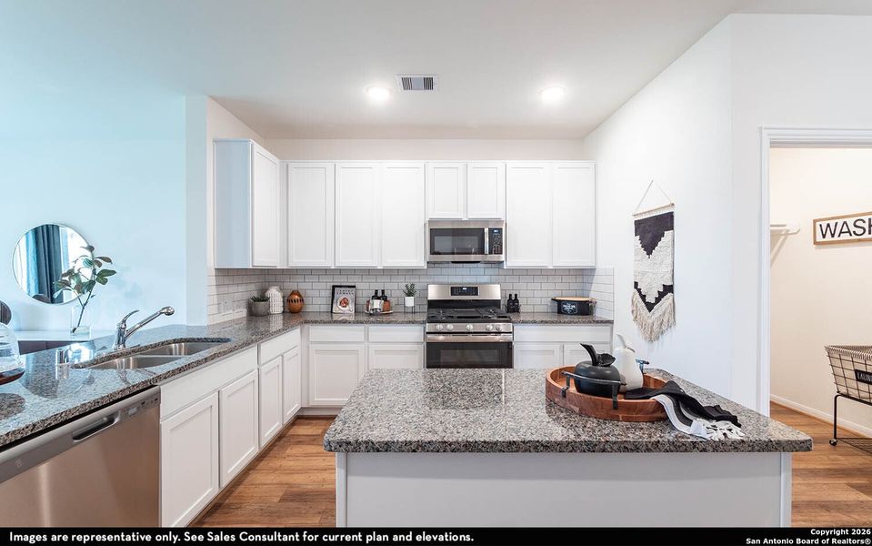 Furnished interior view inside a new home in Garden Grove, San Antonio (Image 11).