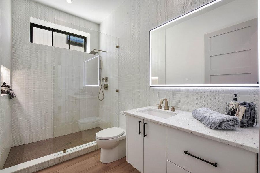 Furnished interior view inside a new home in , Austin (Image 31).