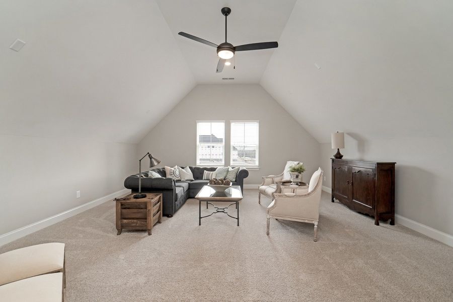 Representative furnished interior of a home built from the Hadley by Celebration Homes in Harvest Point, Spring Hill (Image 14).
