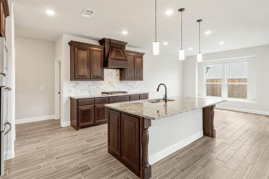 Furnished interior view inside a new home in The Oaks, Red Oak (Image 11). Furnished interior view inside a new home in The Oaks, Red Oak (Image 11).