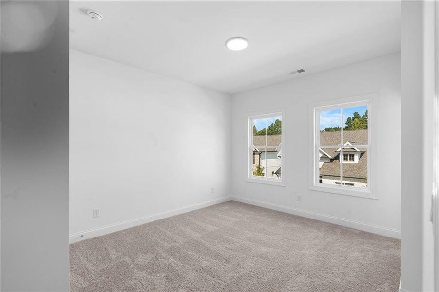 Spacious, unfurnished interior of a new home in Evanshire Townhomes, Duluth (Image 24).