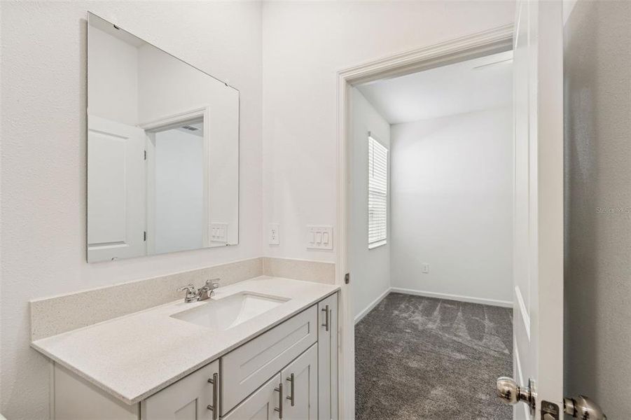Furnished interior view inside a new home in Ranches at Lake McLeod, Eagle Lake (Image 11).