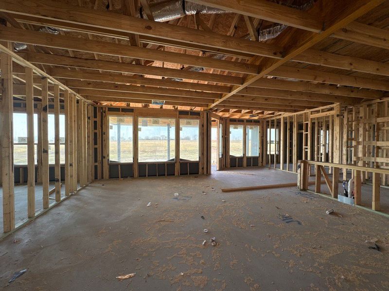 In-progress construction of a new home in Terra Escalante, Blue Ridge, TX (Image 7). In-progress construction of a new home in Terra Escalante, Blue Ridge, TX (Image 7).