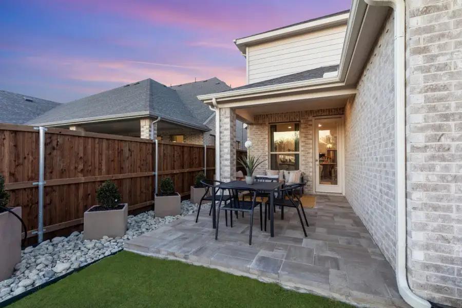 Representative Patio - some options shown Representative Patio - some options shown