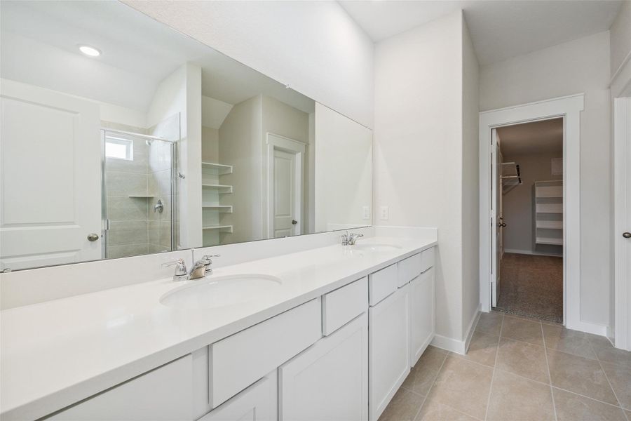 Furnished interior view inside a new home in Cielo, Conroe (Image 9). Furnished interior view inside a new home in Cielo, Conroe (Image 9).