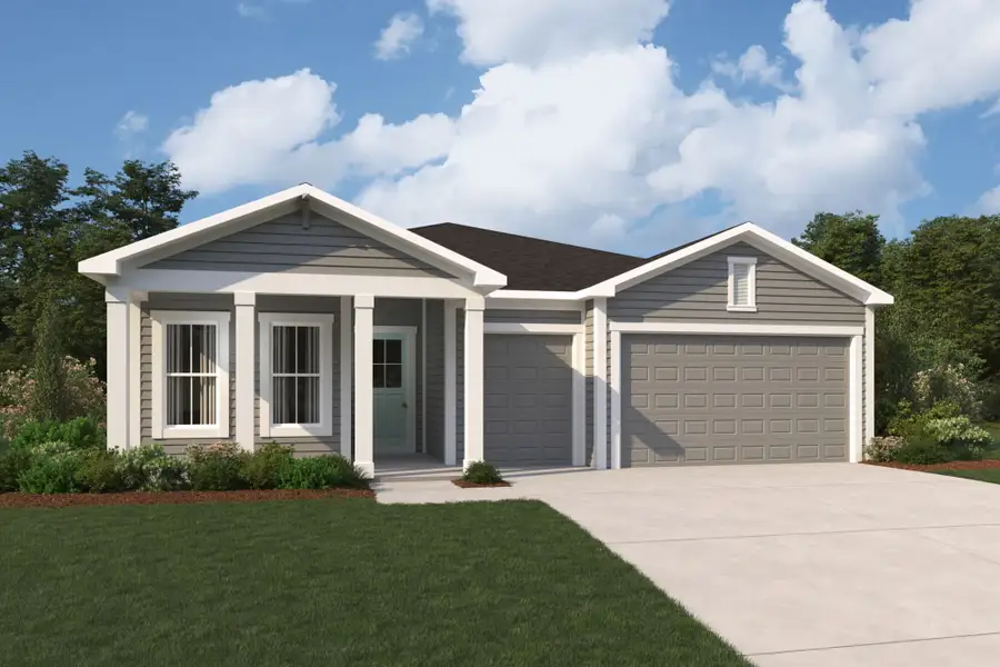Representative exterior photo of a completed home built from the Thomas by Mattamy Homes in RiverTown, St. Johns, FL (Image 4).
