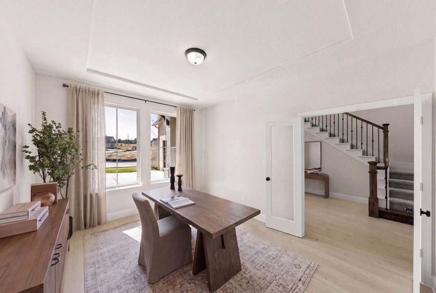 Furnished interior view inside a new home in Park Hills, Rockwall (Image 5).