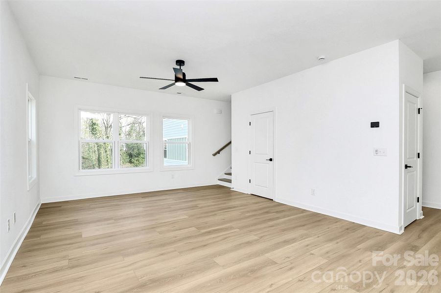 Spacious, unfurnished interior of a new home in , Charlotte (Image 12). Spacious, unfurnished interior of a new home in , Charlotte (Image 12).
