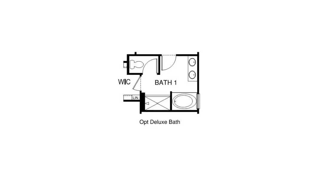 2D floor plan layout of this home in Rydele Heights - Express, Asheville, NC (Image 3).