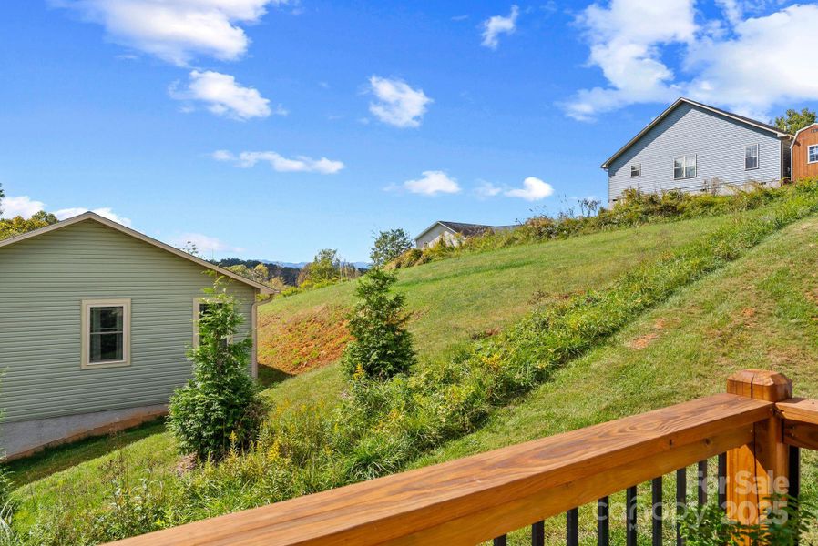 From your deck you can enjoy some year round mountain views plus quiet pastoral views across the street. From your deck you can enjoy some year round mountain views plus quiet pastoral views across the street.