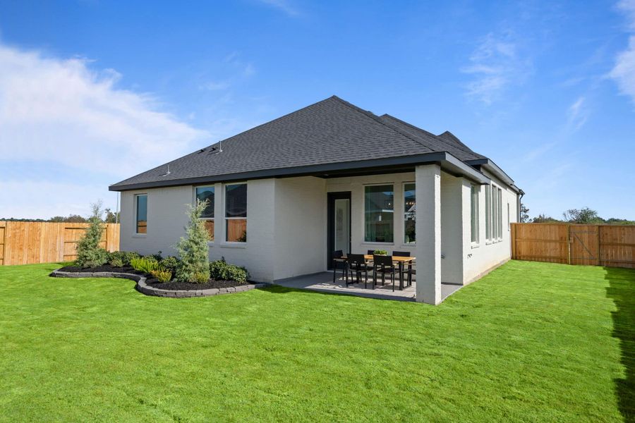 Exterior details and patio area of a home in Attwater, Waller (Image 3). Exterior details and patio area of a home in Attwater, Waller (Image 3).