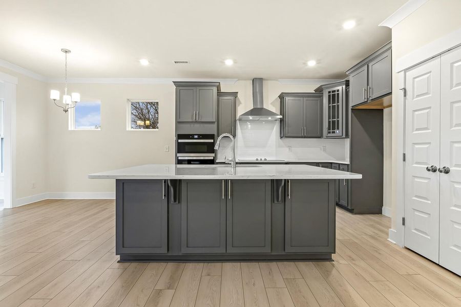 Furnished interior view inside a new home in Browning Mill, Wendell (Image 8).
