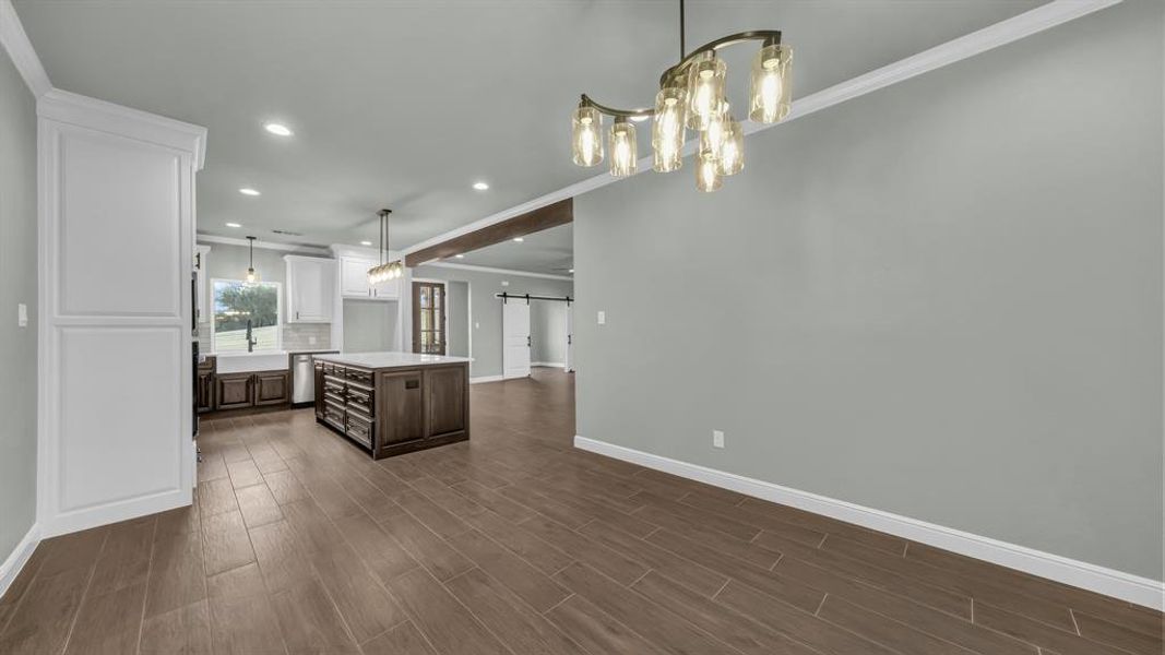 Spacious, unfurnished interior of a new home in Monarch Manor, Poolville (Image 26).