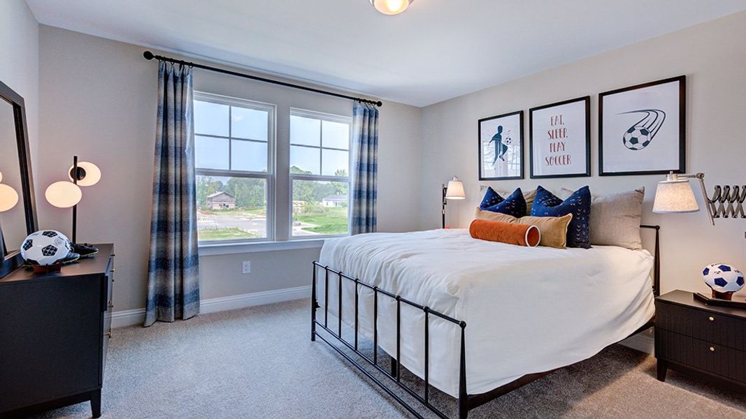 Furnished interior view inside a new home in Hickory Grove, Sanford (Image 22).