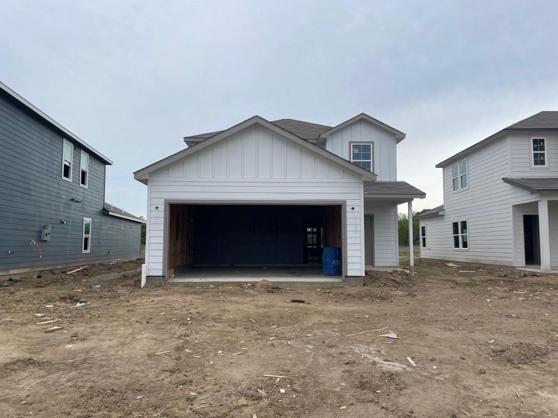 In-progress construction of a new home in Barrett Crossing, Crosby, TX (Image 26).