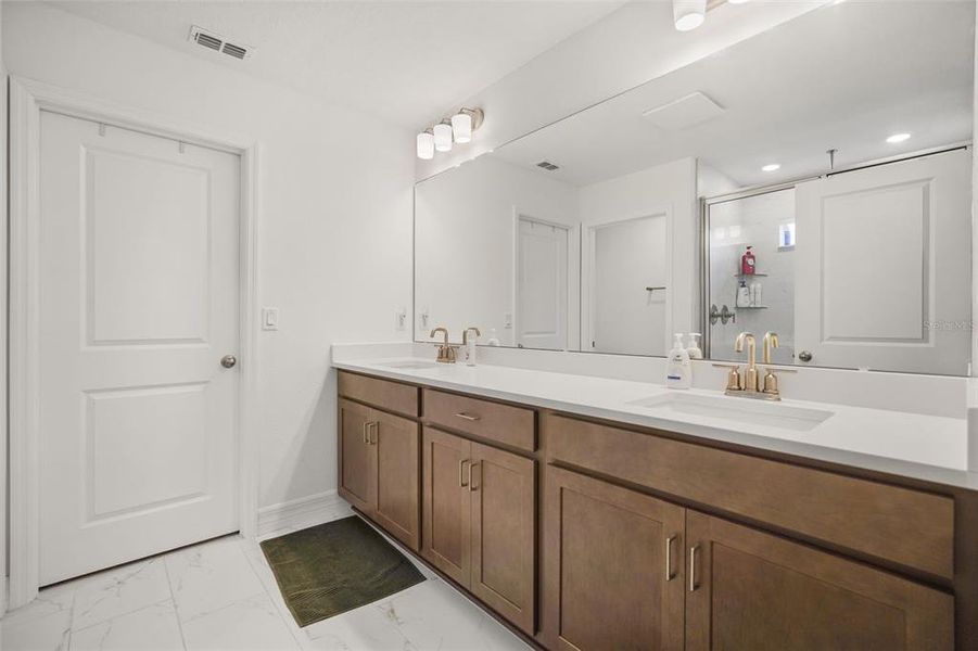 Furnished interior view inside a new home in Prairie Oaks, St. Cloud (Image 17).