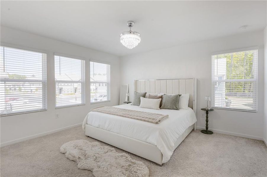 Furnished interior view inside a new home in Laurelwood, Douglasville (Image 14).