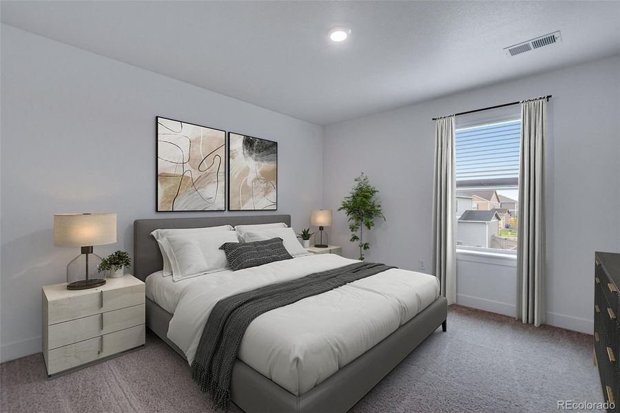 Furnished interior view inside a new home in Vantage, Berthoud (Image 7).
