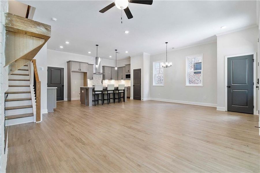 Furnished interior view inside a new home in Serenity, Hapeville (Image 7). Furnished interior view inside a new home in Serenity, Hapeville (Image 7).