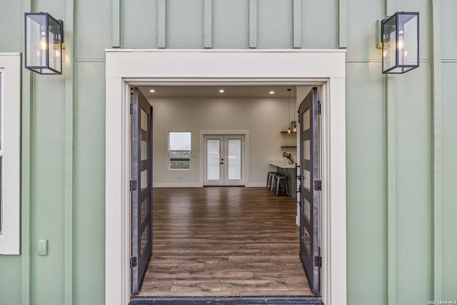 Exterior details and patio area of a home in , Castroville (Image 30).
