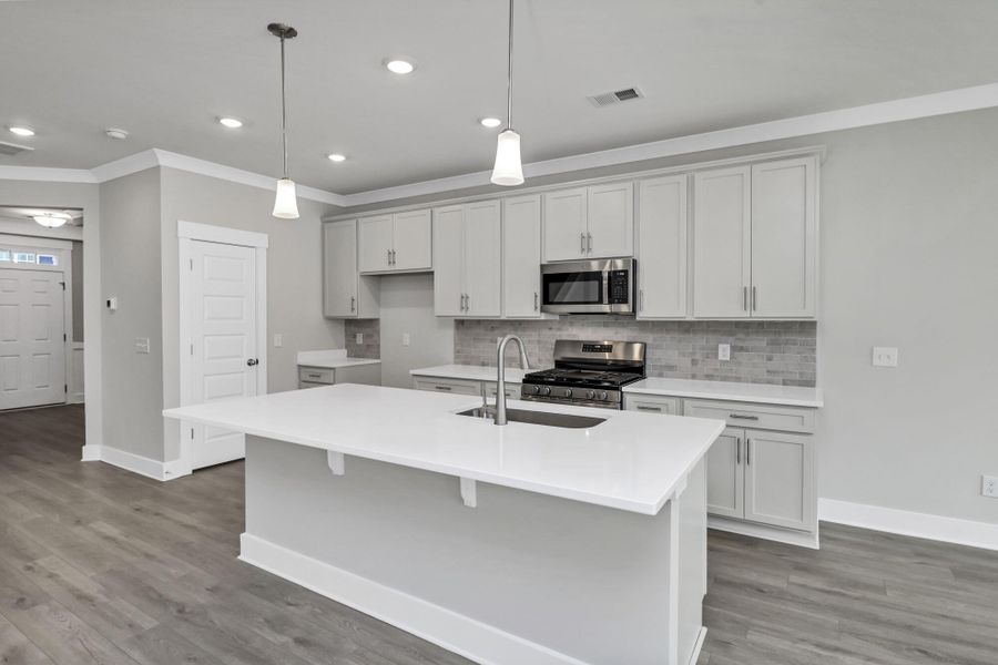 Furnished interior view inside a new home in Lake Carolina Townhomes, Columbia (Image 7).