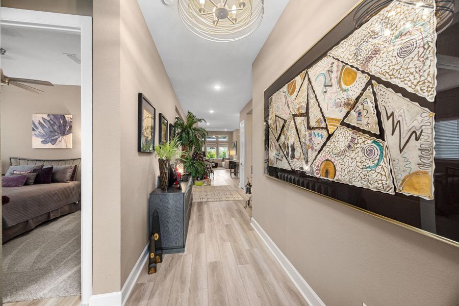 Furnished interior view inside a new home in , Katy (Image 4).