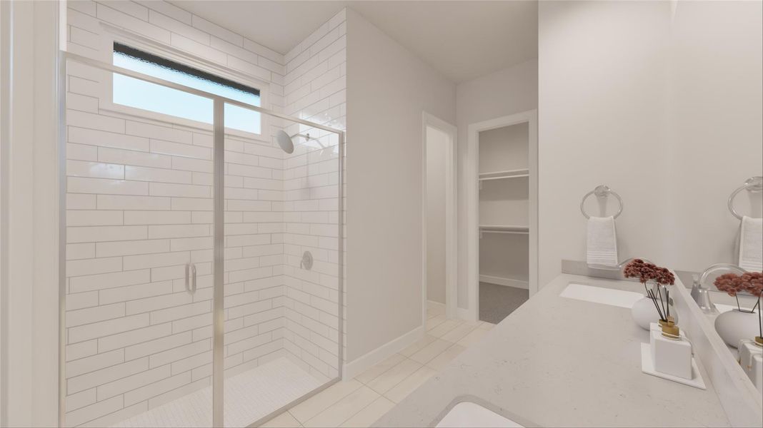 Furnished interior view inside a new home in Oakberry Trails, Waller (Image 3).