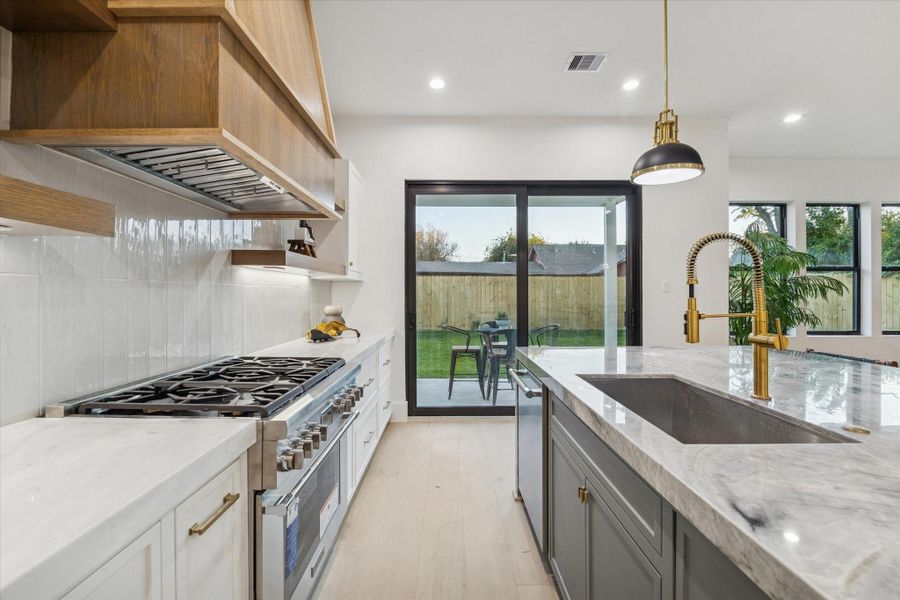 Furnished interior view inside a new home in , Houston (Image 11).