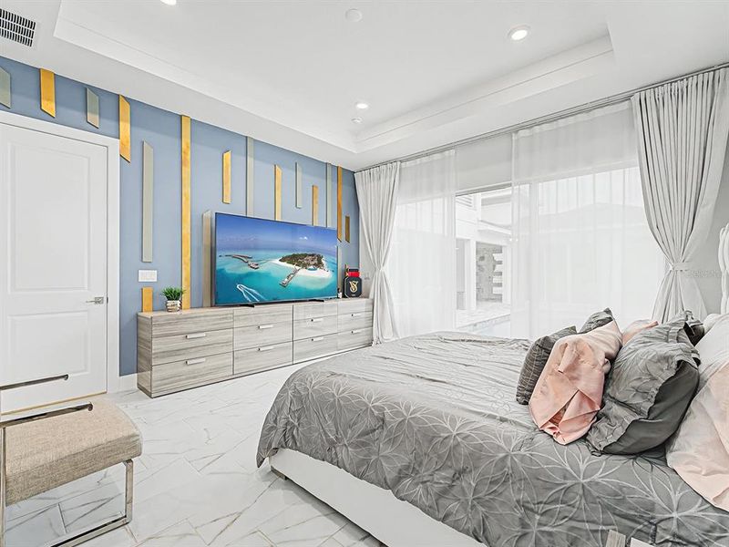 Furnished interior view inside a new home in , San Antonio (Image 8).