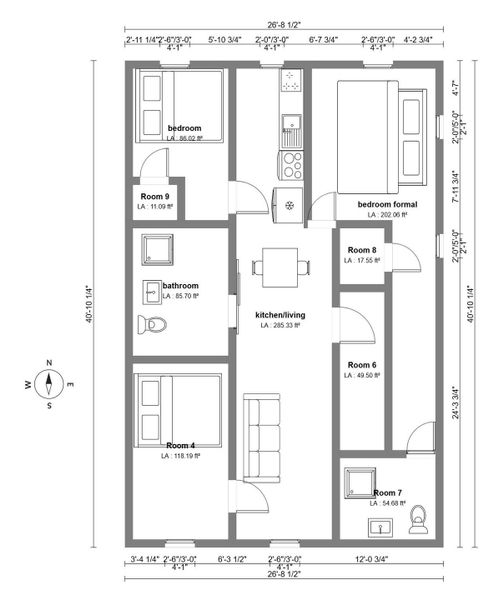 Second Floor floor plan