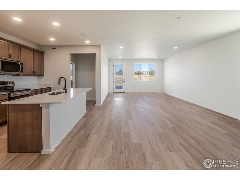 Spacious, unfurnished interior of a new home in Bloom Trailblazer Collection - Single Family Homes, Fort Collins (Image 22).