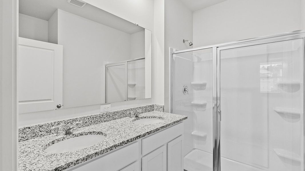 Furnished interior view inside a new home in Bellemeade Landing, Augusta (Image 12).