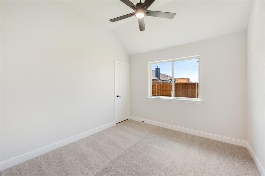 Spacious, unfurnished interior of a new home in Hulen Trails Classic 50, Fort Worth (Image 26). Spacious, unfurnished interior of a new home in Hulen Trails Classic 50, Fort Worth (Image 26).