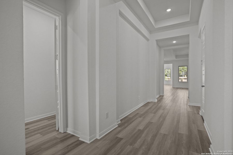 Spacious, unfurnished interior of a new home in Stillwater Ranch, San Antonio (Image 13). Spacious, unfurnished interior of a new home in Stillwater Ranch, San Antonio (Image 13).