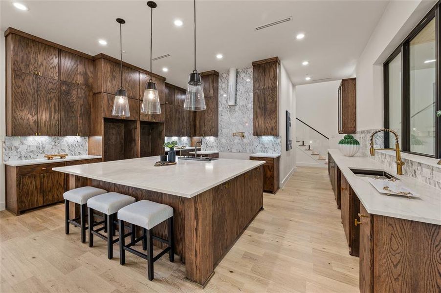 Furnished interior view inside a new home in , Southlake (Image 32).