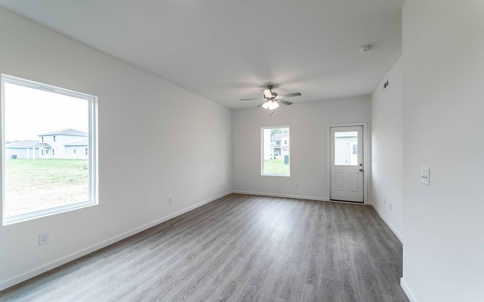 Spacious, unfurnished interior of a new home in Stonehenge, Manchester (Image 19).