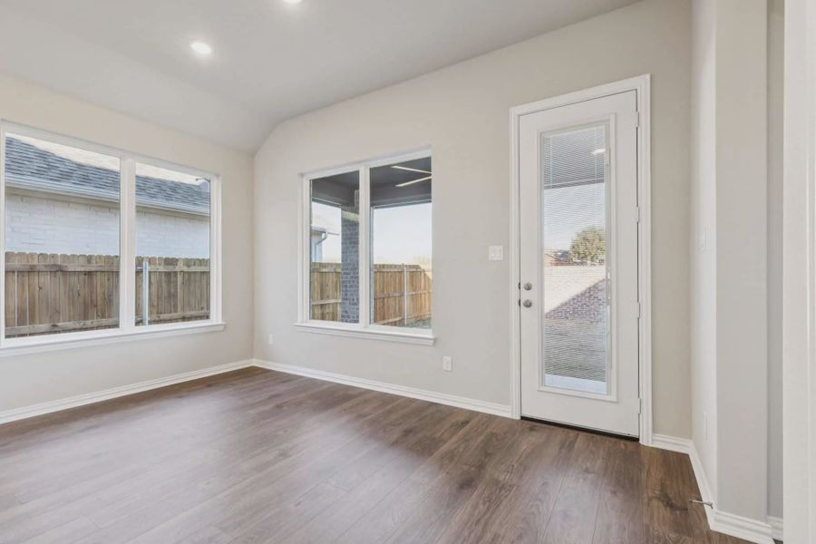 Spacious, unfurnished interior of a new home in Summer Crest, Crowley (Image 18). Spacious, unfurnished interior of a new home in Summer Crest, Crowley (Image 18).
