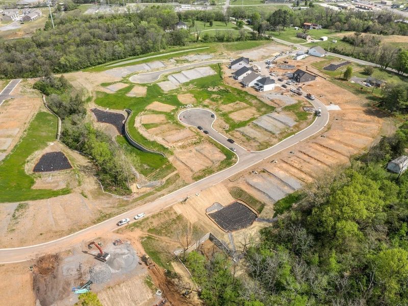 Site preparation for new homesites in Woods Crossing, Gallatin (Image 80).