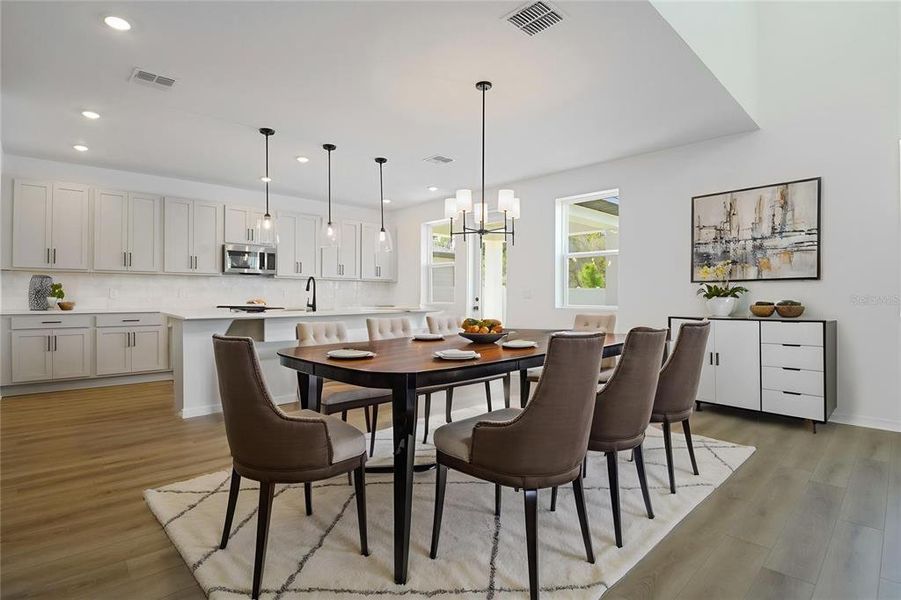Furnished interior view inside a new home in Ellington Place, St. Cloud (Image 5).
