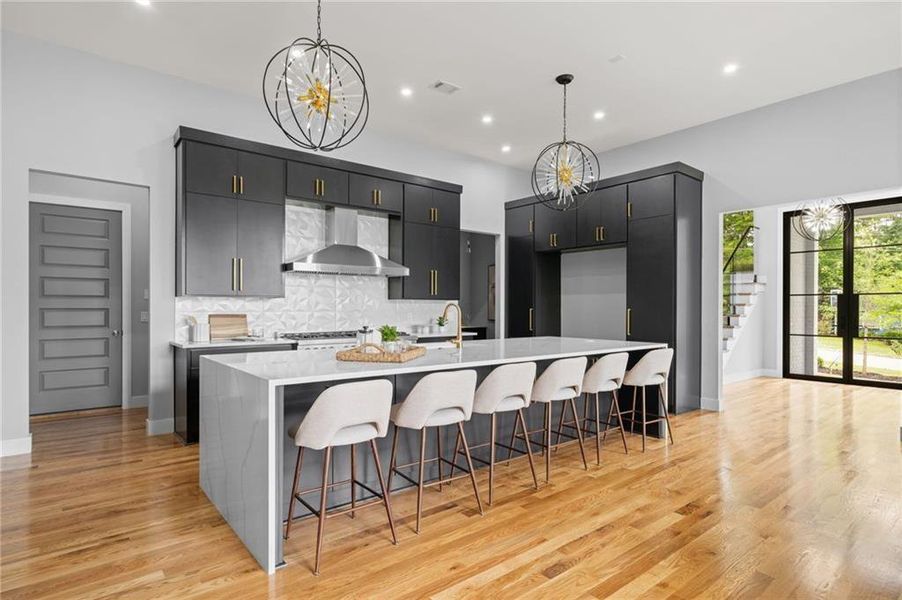 Furnished interior view inside a new home in , Alpharetta (Image 15).