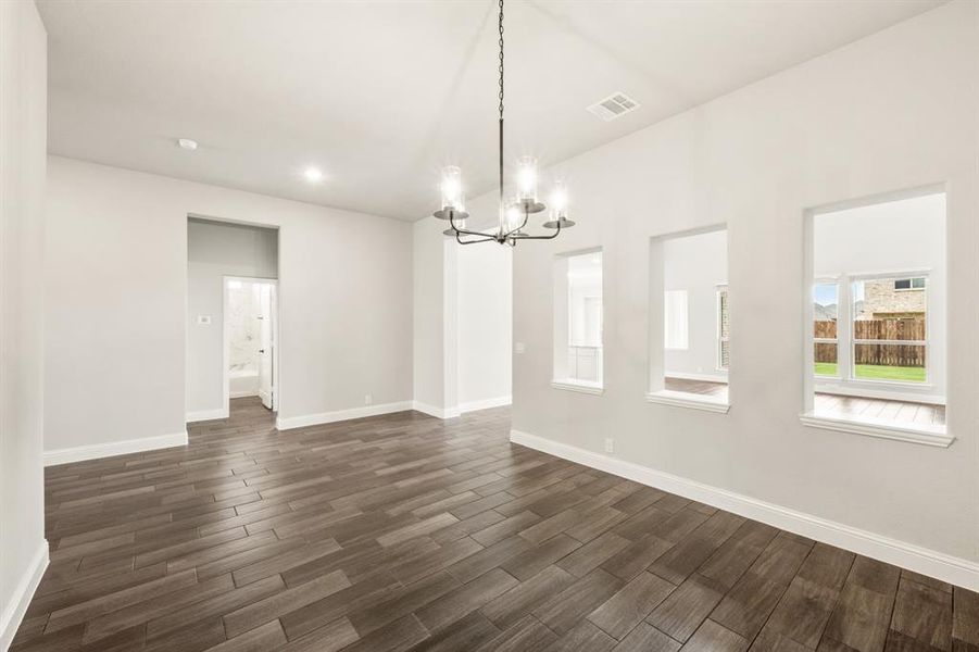 Spacious, unfurnished interior of a new home in Georgetown at Kings Fort 60s, Kaufman (Image 33).