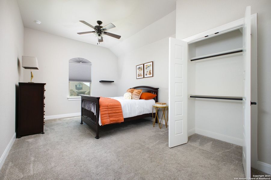 Representative furnished interior of a home built from the The Malta by Whitestone Custom Homes in Johnson Ranch, Bulverde (Image 23).