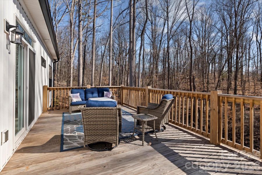 Exterior details and patio area of a home in , Statesville (Image 4).