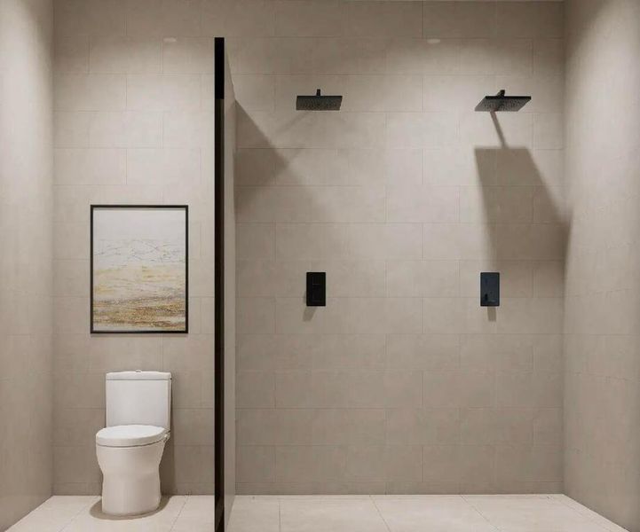 Primary Bath Rendering