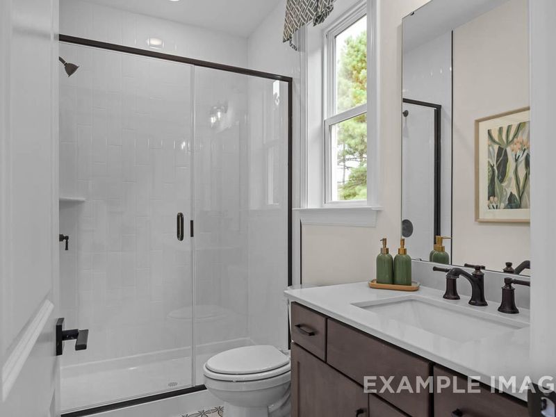 Furnished interior view inside a new home in Laneridge Estates, Raleigh (Image 14).