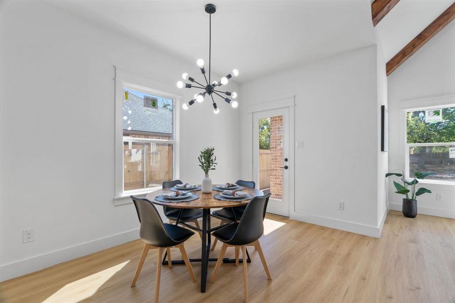 Furnished interior view inside a new home in , White Settlement (Image 13).