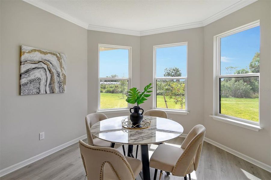 Furnished interior view inside a new home in , Nokomis (Image 42).