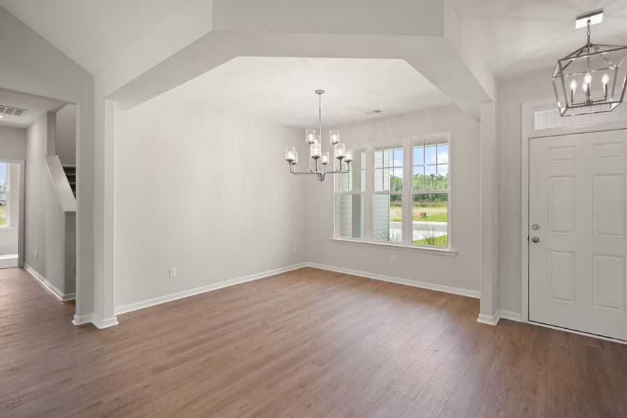Spacious, unfurnished interior of a new home in Settlers Hammock, Kingsland (Image 11). Spacious, unfurnished interior of a new home in Settlers Hammock, Kingsland (Image 11).