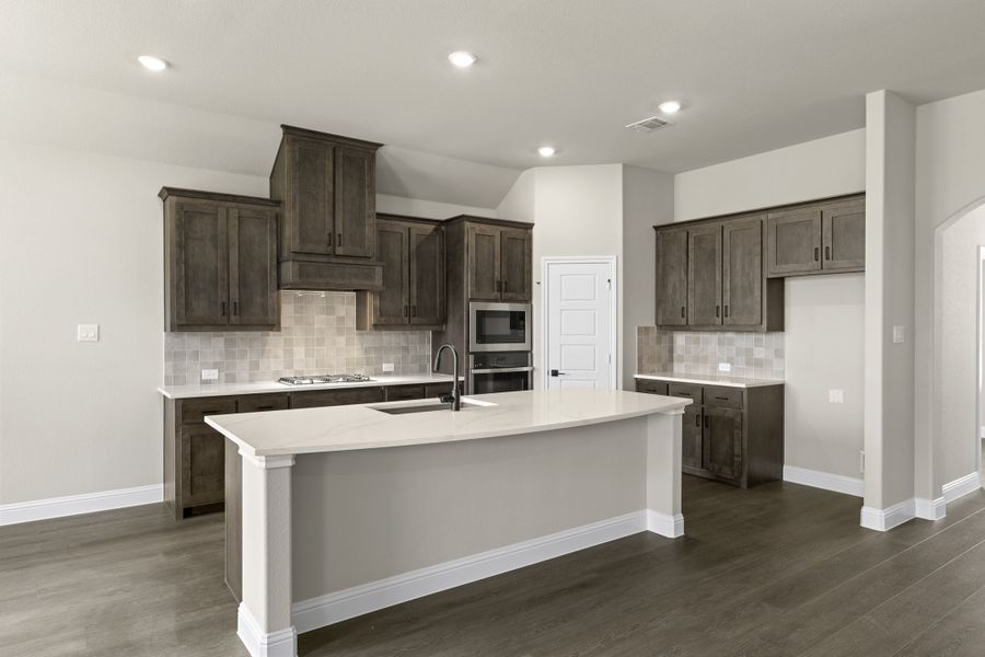 Furnished interior view inside a new home in Lovers Landing, Forney (Image 6).