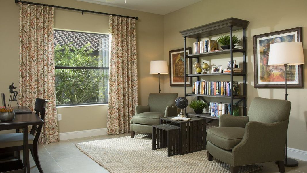 Furnished interior view inside a new home in Boca Royale Golf and Country Club at Wellen Park, Englewood (Image 5). Furnished interior view inside a new home in Boca Royale Golf and Country Club at Wellen Park, Englewood (Image 5).